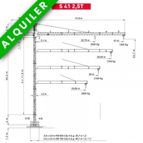 GRÚA TORRE SÁEZ S41 4T