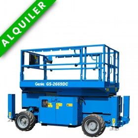 GENIE-GS 2669DC ELECTRICA ALTURA DE TRABAJO 9,70 MTS