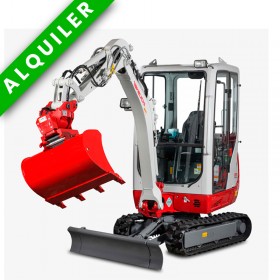 TAKEUCHI TB216 MINI-EXCAVADORA HASTA 2.000 KGS