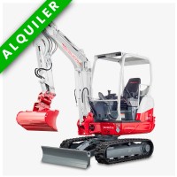 TAKEUCHI TB230 CANOPY MINI-EXCAVADORA HASTA 3020 KGS