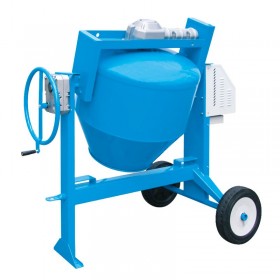 HORMIGONERA 160 / 300 LTS MONOFASICA POLIERI TECH 250LT