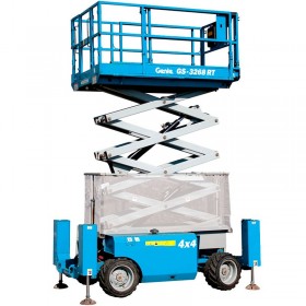 GENIE-GS 3268 DIESEL ALTURA DE TRABAJO 12 MTS Autonivelante 4x4