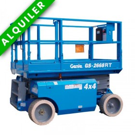 GENIE-GS 2668 DIESEL ALTURA DE TRABAJO 10 MTS Autonivelante 4x4