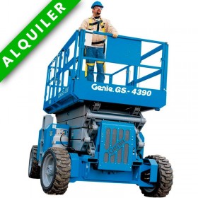 GENIE-GS 4390 DIESEL ALTURA DE TRABAJO 15 MTS Autonivelante