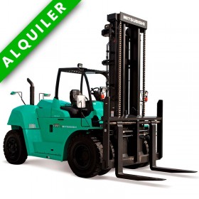 MITSUBISHI FD100 F15B CARRETILLA GASOIL 10.000 KGS