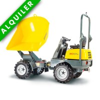 WACKER NEUSON 2001 S DUMPER ARTICULADO GIRATORIO  4x4  2.000 KGS