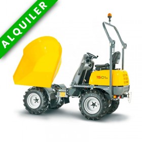 WACKER NEUSON 1501S DUMPER ARTICULADO GIRATORIO  4x4  1.500 KGS