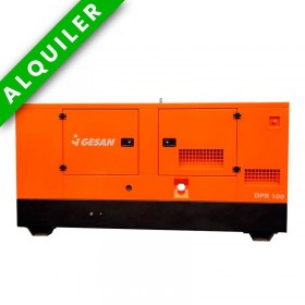 GESAN DPR 100 RENTAL GENERADOR DIESEL INSONORIZADO 100 Kva.