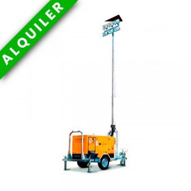 TORRE ILUMINACION CON GENERADOR 20 Kva GESAN DPS20 C/6 FOC